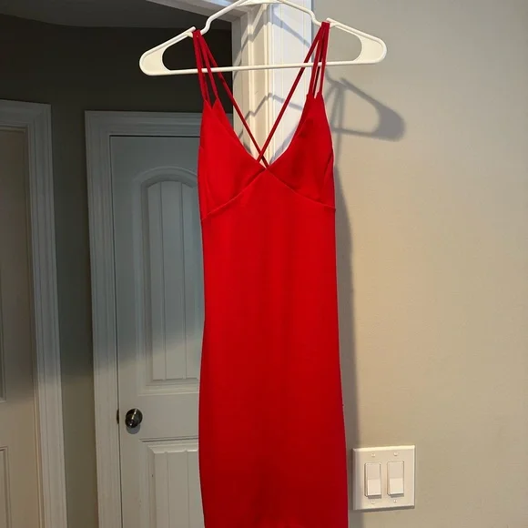 Slayin Hearts Mini Dress - Red Size Medium - Picture 2 of 4